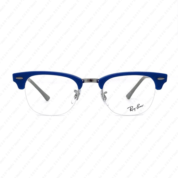 Ray Ban Clubmaster RX4354V 5903 49mm Blue Grey Eyeglasses - Picture 2 of 10